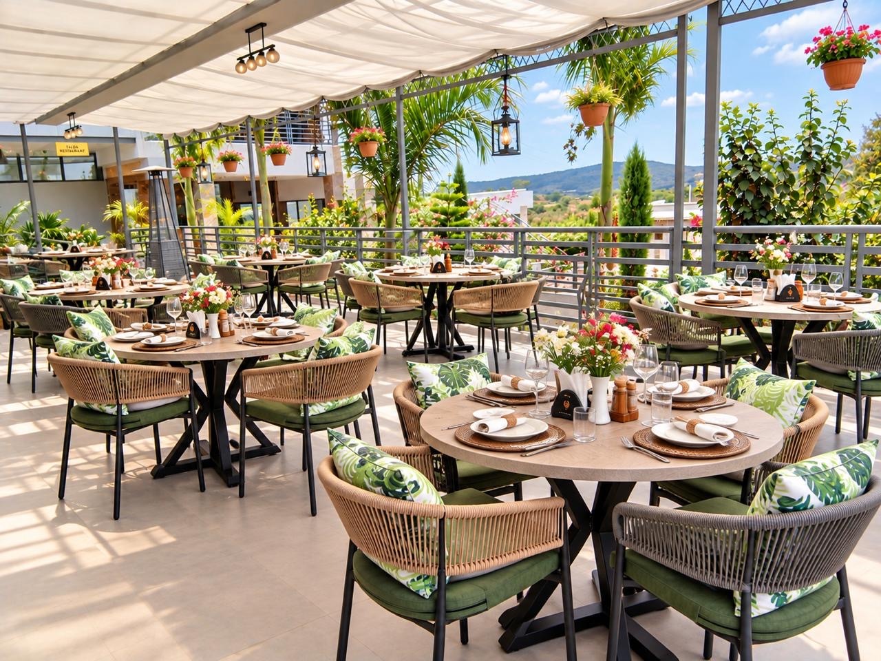1. Konza S Villas restaurant