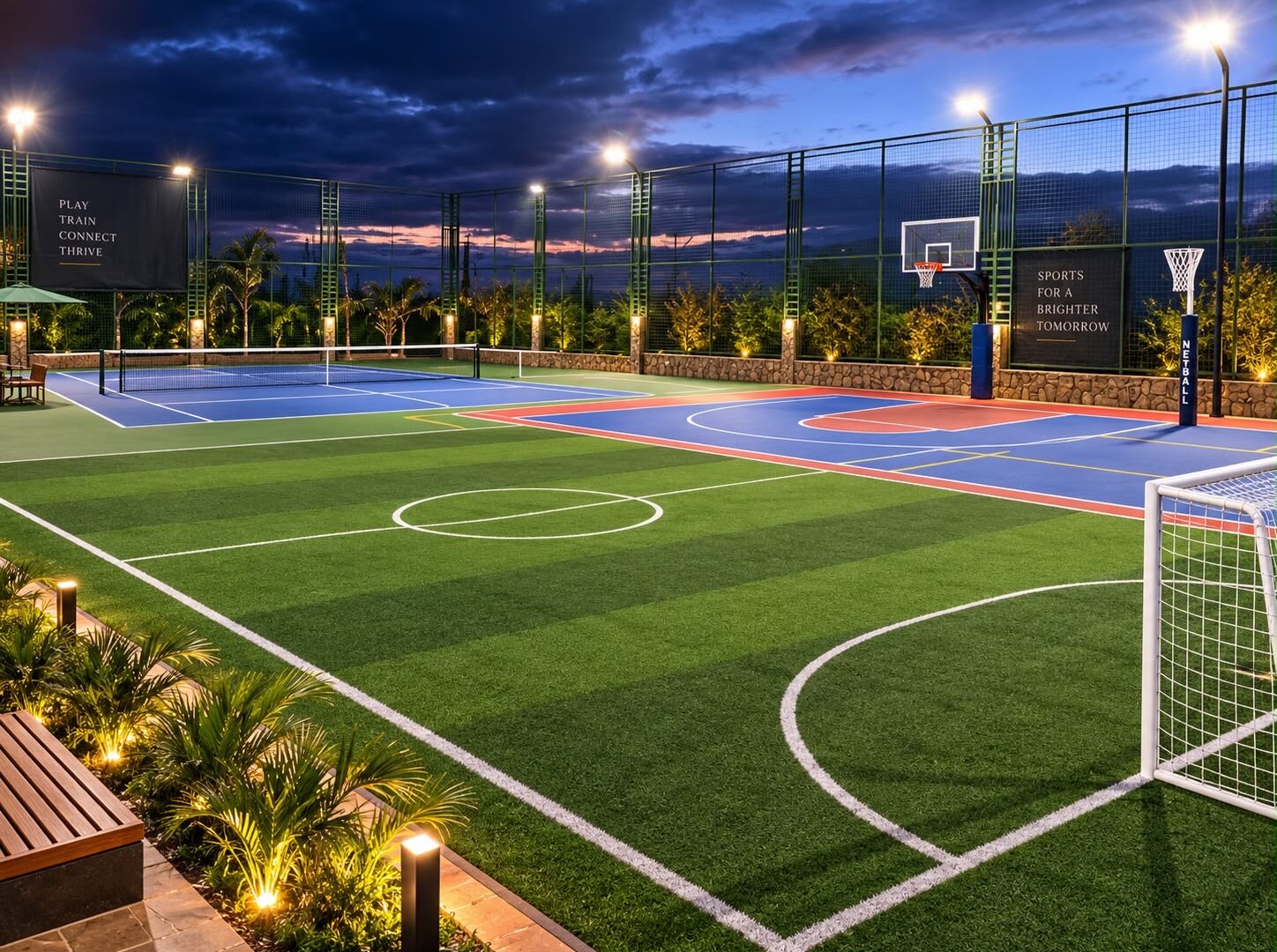 11. Konza S. Villas teniss court